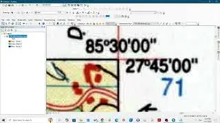 HOW TO GEOREFERENCE a TOPOGRAPHIC MAP using ARCGIS ARCMAP