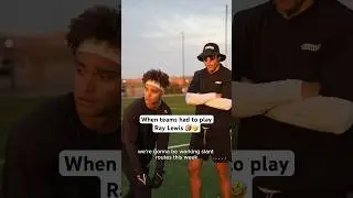 Playing against Ray Lewis 🫣 