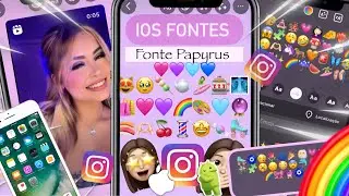 ATUALIZAÇÃO!🔥INSTAGRAM estilo IPHONE 2024 REPOST REELS DE IPHONE + EMOJIS DO IPHONE 🎉 ST INSTA