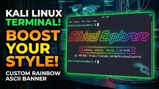 How to Customize Your Kali Linux Terminal like a PRO! 💻🔥 (Figlet & Lolcat)