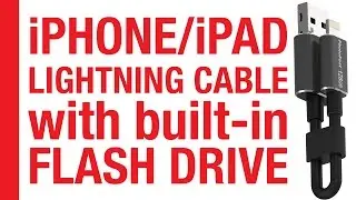 PhotoFast MemoryCable - Lightning to USB Cable with Flashdrive