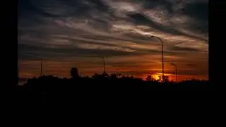 Timelapse sunset