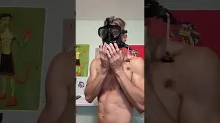 I'm not suffocating I'm just holding my breath #mask #dance
