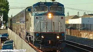 AMTRAK 509 GREAT K5LA HORN!!! (October 2022)