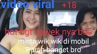viral, taksi online hot payudara besar minta wik wik di mobil Parah banget bro