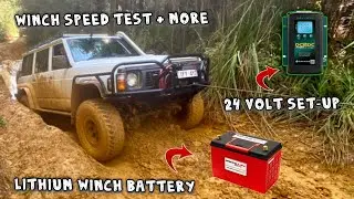 BEST Winch UPGRADES you can possibly do!! | HUGE Winch Power Gains | 24 Volt Tourer Set-up