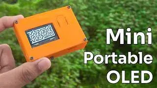 Mini Portable OLED Display Device With Mini Apps And Games | Code and schematics