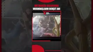 İstanbul'daki metrobüs kazasının araç içi görüntüsü yayınlandı