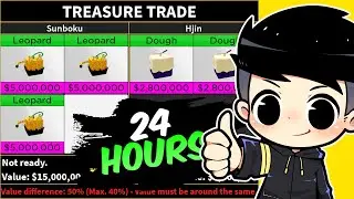 Trading Devil Fruits For 24 Hours in Blox Fruits