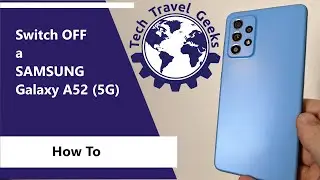 Samsung Galaxy A52 (5G) - How To Switch OFF