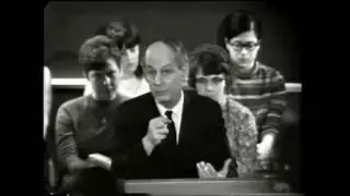 René Lévesque speaks with students of Scarborough College (25 Mar. 1968)