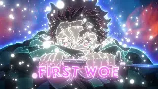 First Woe V2 - Demon Slayer X Naruto Shippuden [Edit/AMV]