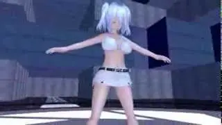 R 18 MMD Sexy Girl Ecchi Dance Mini Skirt