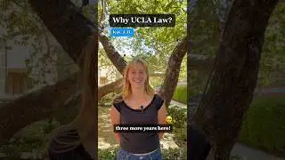 We asked why our students chose UCLA #Law! #LawSchool #College #Students #Lawyer #Shorts #LA #UCLA