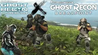 Future Soldier crossover Breakpoint | No HUD | Immersive | Tactical | High Tech | Ghost Recon |