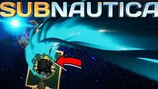 HACKING OUTSIDE OF THE ROCKET DURING LAST CUT SCENES! Subnautica