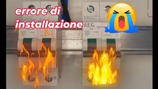 errori di installazione quadro elettrico