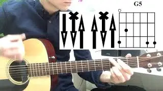 Как играть Слово пацана (как играть аккорды, перебор, бой)