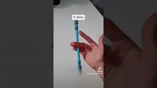 របៀបបង្វិលប៊ិច ក្បាច់ទី៦ Sonic