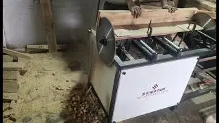 DOUBLE CUTTER WITH SLIDING TROLLEY