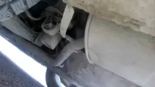 Стук сзади BMW E38 2