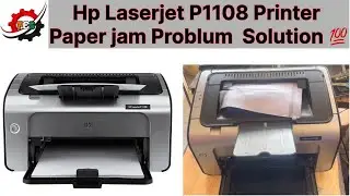 How To Repair Paper jam Problem in Hp Laserjet P1108 || 1020 || 1020+ || P1000 Series ||💯