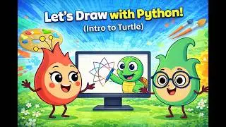 Lesson 6: Let’s Draw with Python! | Intro to Turtle – Python for Kids