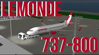 ROBLOX LeMonde 737-800 flight
