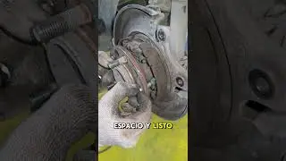 Cómo cambiar ESPÁRRAGO de rueda ROTO (Sin desarmar frenos) 🔧 