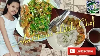 Sweet & Sour creamy Tofu with shrimp