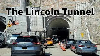 Crossing the Lincoln Tunnel into NYC [4K]