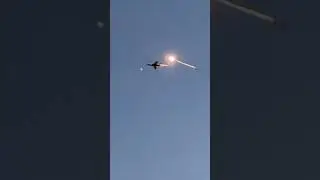 F16 Fighting Falcon Evening Full Afterburner Airshow Royal Danish Airforce #fighterjet