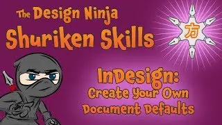 Set Document Defaults in InDesign (SKN 050)