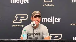 Purdue OC Graham Harrell pre-Indiana State press conference