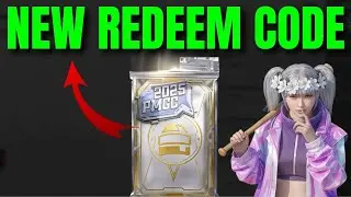NEW REDEEM CODE IS HERE 2025 PMGC | PUBG MOBILE NEW REDEEM CODE 