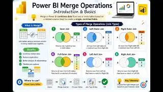 Learn Power BI Merge Operations in 20 Minutes | Complete Guide.    