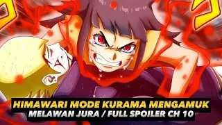 Gilaaa!! Kematian Inojin Membuatkan Himawari Mode Kurama Mengamuk | Full Spoiler Ch 10