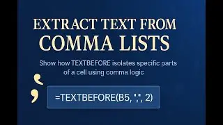 How Do I Extract Just One Part Of A Cell In Excel?