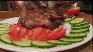 Перепела в духовке, перепелки в духовке, как приготовить перепелов в духовке
