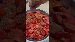 Вʼялені томати 🍅 #рецепт #food #recipe
