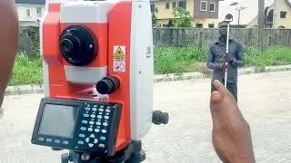TOTAL STATION TUTORIAL- HOW TO SET OUT POINTS WITH COMNAV C200 TOTAL STATION