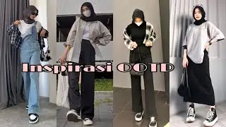Inspirasi OOTD hijab remaja kekinian