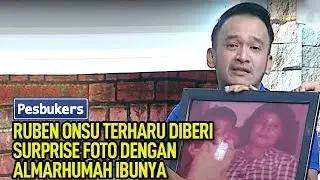 Ruben Onsu Terharu diberi Surprise Foto dengan Almarhumah Ibunya