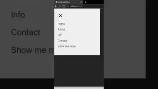 Design a Modern Hamburger Menu HTML & CSS - No Talking #webdevelopment #coding #frontend #webdesign