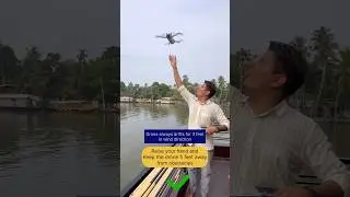 Drone take off failure😭DJI mini 4 sink in water 