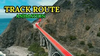 Track Route Animation in After Effects | After effects Tutorial