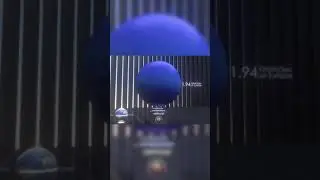 Vitesse de la lumière autour de la surface de la planète  