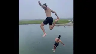 Bridge Jumping on Cape Cod (injury)