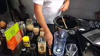 Harrys Cocktail Adventure Episode 2  Part 2 Spice Pineapple Hot Toddy