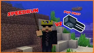 Speedrunning a Squid in MINECRAFT